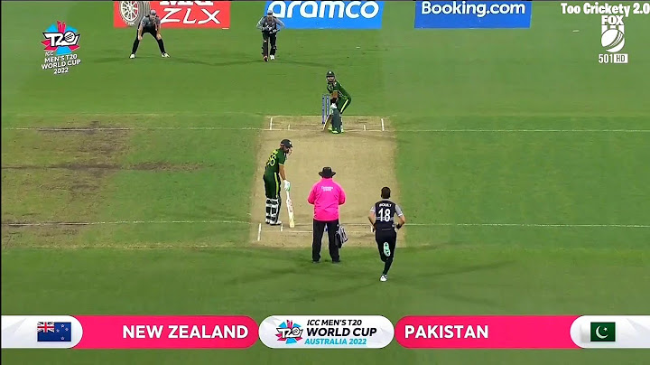 Semi-Final 1 - Pakistan vs New Zealand - 2022 T20 World Cup | Highlights