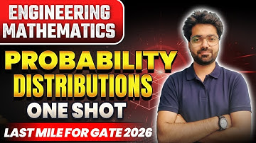 PROBABLITY DISTRIBUTION🔥  || Engineering Mathematics Crash Course #gate2026