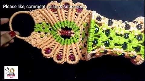 Macrame Mobile Holder | Simple Macrame Mobile Hanger