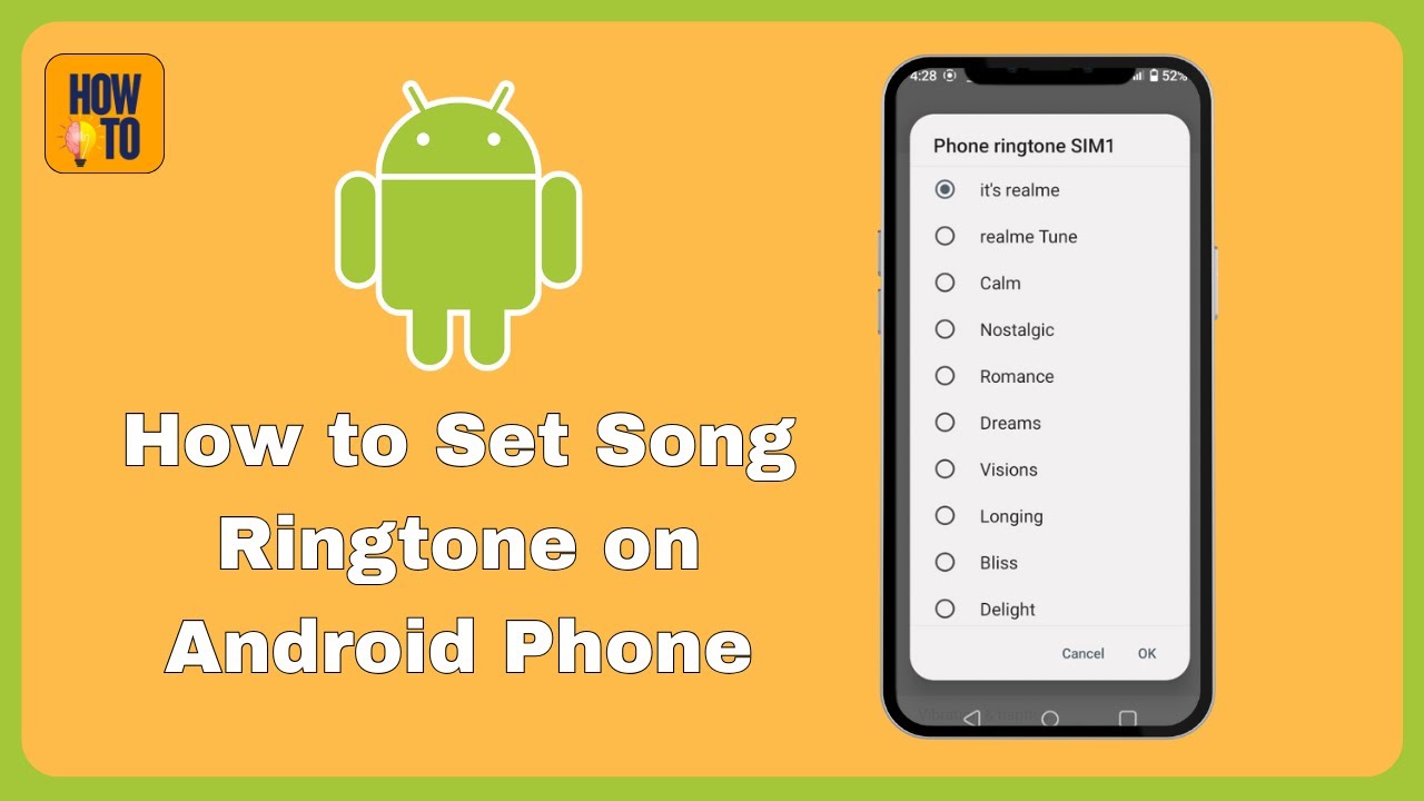 How to Set Song Ringtone on Android Phone - YouTube