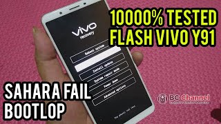 100% SUKSES CARA FLASH VIVO Y71 PD1731BF / PD1731F BOTLOOP M4TI TOTAL