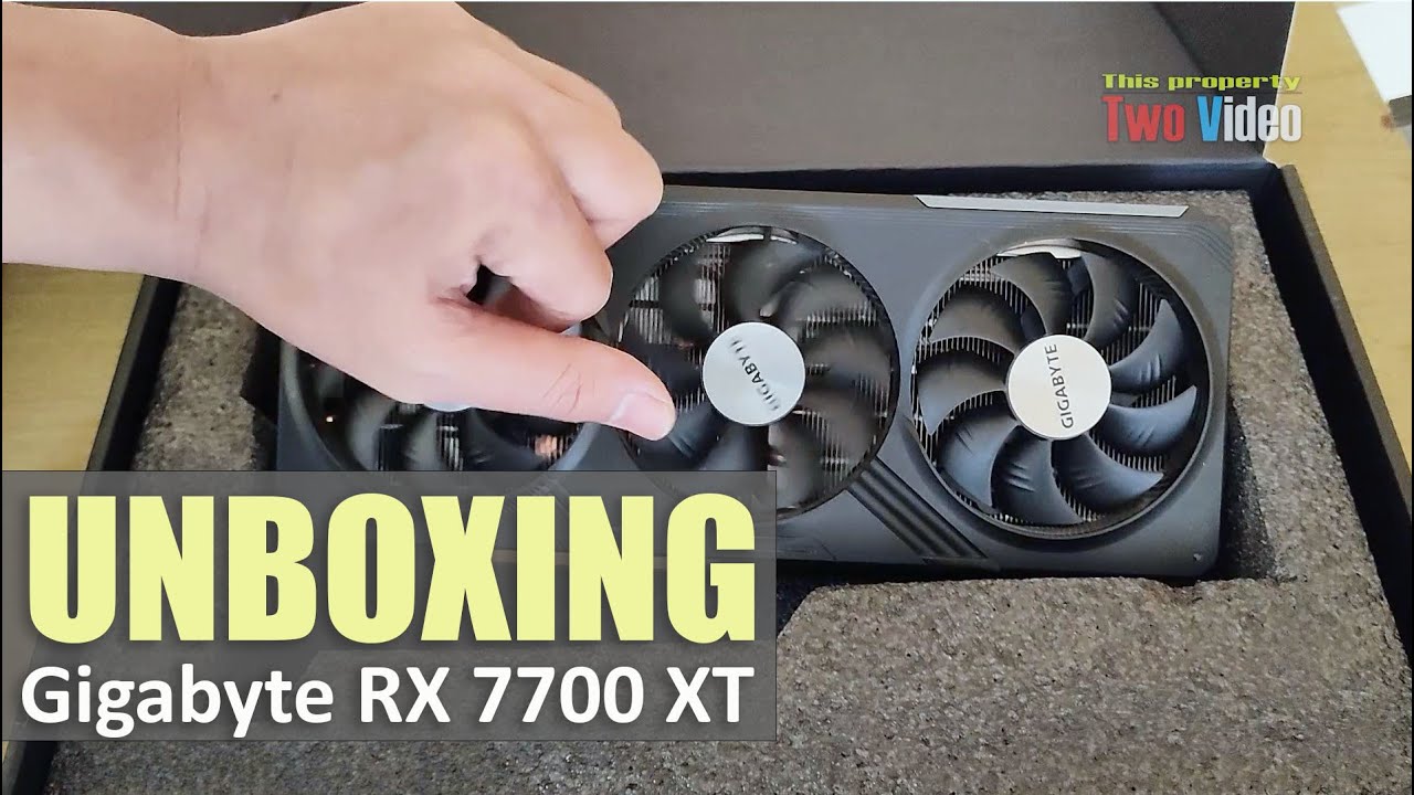 GIGABYTE AMD Radeon RX7700XT 12GB 新品未開封 GIGABYTE Radeon RX 7700 XT 12GB GDDR6ゲーム