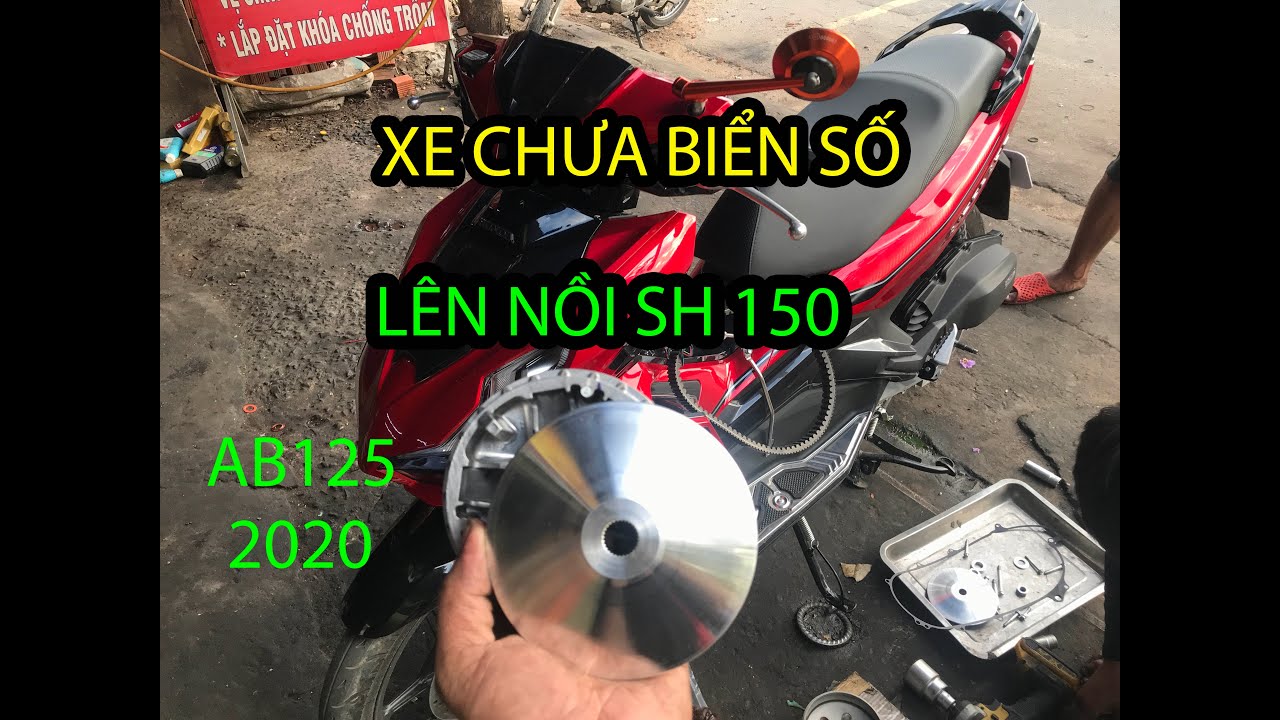 #262# KHÁCH MUA AB 125 2020 CHƯA BIỂN SỐ QUA LẮP FULL... - youtube