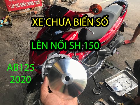 Video #262# KHÁCH MUA AB 125 2020 CHƯA BIỂN SỐ QUA LẮP FULL... - youtube