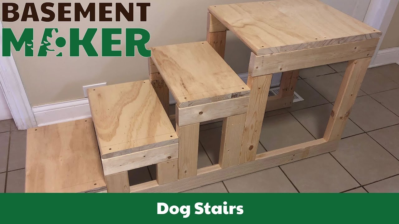 diy dog ramp for bed