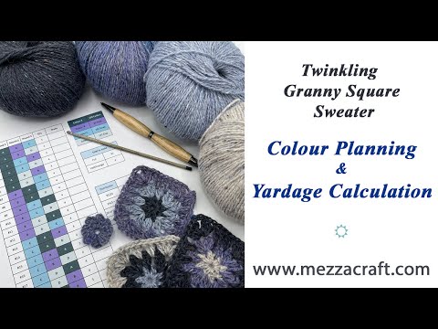 Twinkling Granny Square Sweater Layout & Assembly - Mezzacraft - Sharing  the Art of Crochet