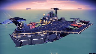 No Mans Sky Aircraft Carrier Tour - The S.S. Yuzawan XVIII - Eissentam Galaxy Normal Mode