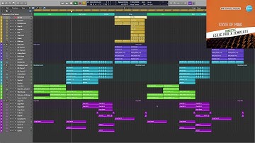 Logic Pro X Template State of mind (Hardstyle) #logicproxtemplate #logicprox #logicpro