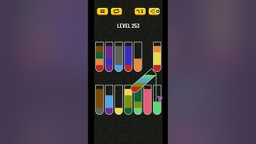Water Sort Puzzle Level 253 Solved