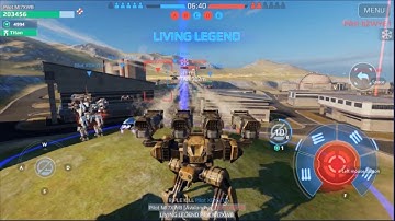 War Robots! Living Legend with Behemoth Avalanche