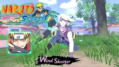 Naruto : Slugfest X Mobile | Wind Shooter Character Gameplay | Online MMORPG Android Gameplay