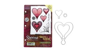 Crafter's Companion Create a Flower Die   Stamp Set