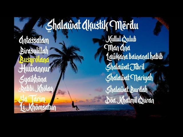 Kumpulan Shalawat Akustik Merdu - Indriyas Official || No Copyright class=