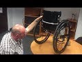 Fauteuil roulant rgk tiga sub4  essai routier avec russel simms