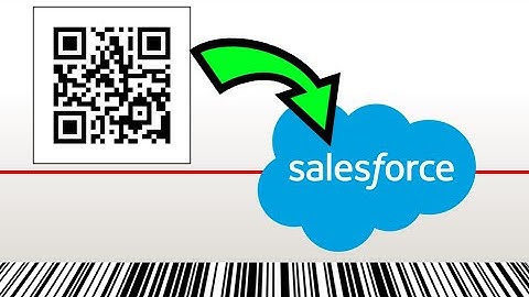 Barcodes and Salesforce.com