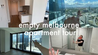 Empty Melbourne apartment tour - Australia 108 building