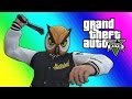 GTA 5 Online Funny Moments - Lowrider Hydraulics & Machete Battles!