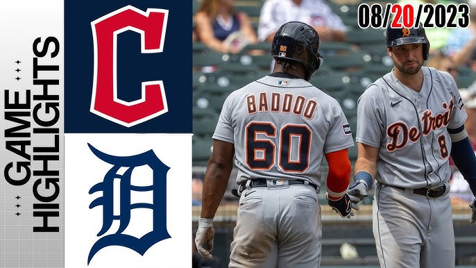 Cleveland Guardians vs Detroit Tigers FULL GAME HIGHLIGHTS [TODAY], August  20, 2023
