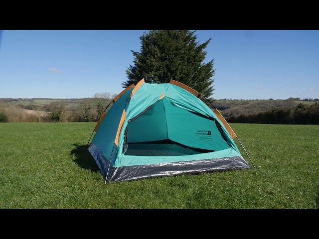 Mountain Warehouse Automatic Festival 2 Man Tent - YouTube