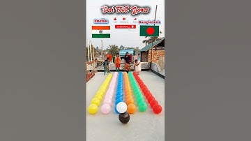 BAN vs IND🤣Balloon Pop Challenge Race? #shorts