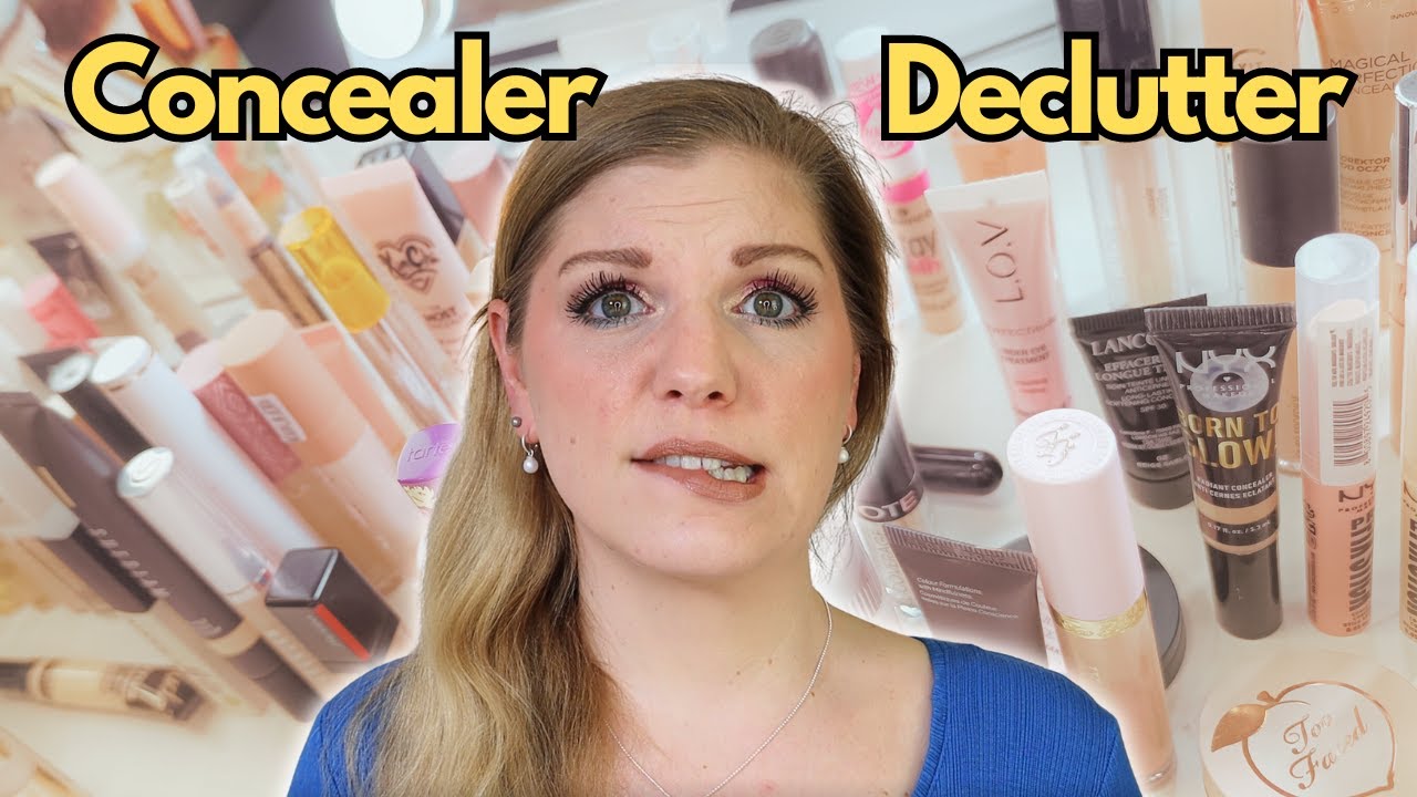 XXL Schminksammlung 💄 Zwei Drittel muss WEG 🚮 Make-Up Declutter 💄 Concealer