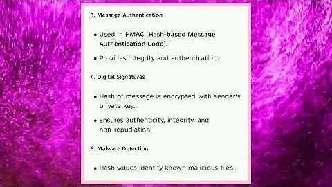 EC3401 UNIT 4 Hash Function