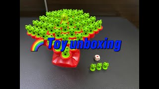 玩玩具Frog,Board Game,Dice,Balance,Many Frogs,Fun Interactive Indoor Playground,Watch Me Fall