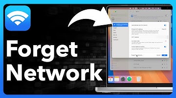Hoe je het wifi-netwerk op een Mac vergeet
