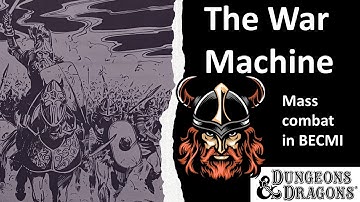 The War Machine - Mass Combat in Dungeons and Dragons