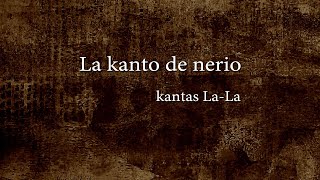 La kanto de nerio | Originala kanto kun verso de FUĜIMOTO Hiromi, tradikita de Ueyama Masao.