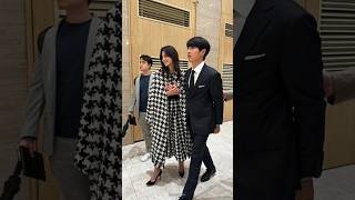 Song Joong Ki and his wife Katy in his sisters wedding ceremony sjk