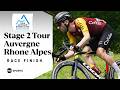 DIFFERENT CLASS! 🔥 | 2026 Stage 2 Tour Auvergne Rhone Alpes Final KM's | TNT Sports Cycling