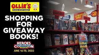 Comic Book Hunting at OLLIE'S | HeroesCon 2023 Giveaway | Watch to Win!