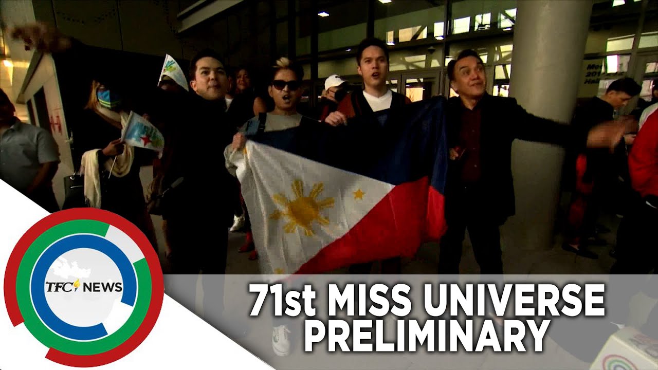 Fans give all-out support to Miss Universe bets at prelims | TFC News Louisiana, USA