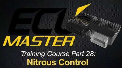 ECU Masters Training Course Part 28: Nitrous Control | Evans Performance Academy