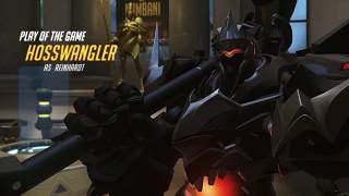 Overwatch Reinhardt - Play of the Game: Sextuple Kill