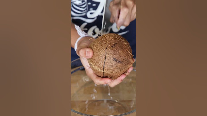 How to perfectly remove coconut meat