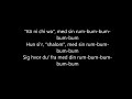NAVID - Rum Bum Bum (Lyrics)