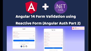 Angular 14 Reactive Form Validation | Angular Project | Authentication & Authorization Part 2 |
