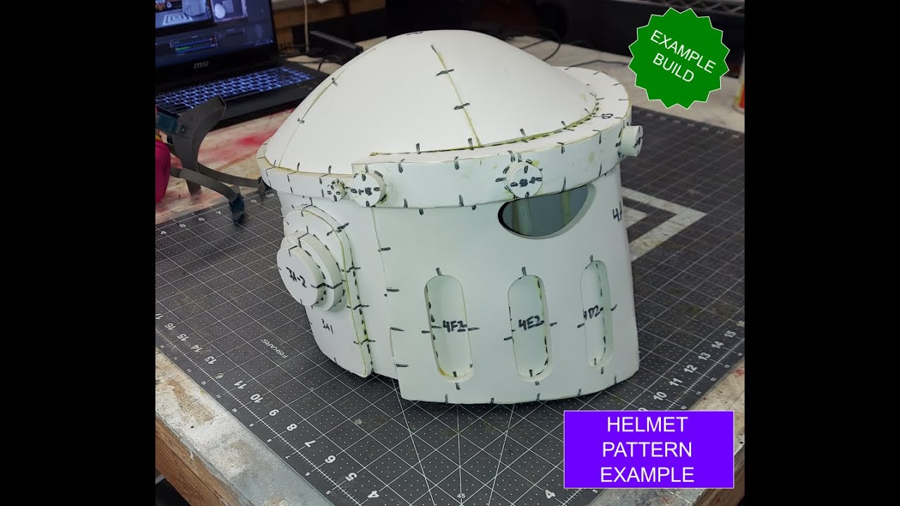 Space Marine Mark III Helmet Build
