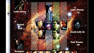 Avengers (JAVA card game) Demo