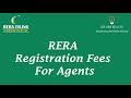 RERA Registration Fees For Agents