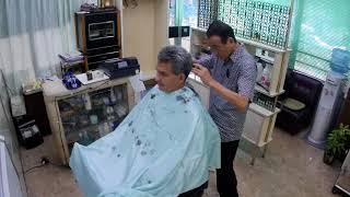 japanese asmr barber visit fixed angle
