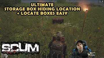 SCUM GUIDE – Ultimate Location To Hide Your Storage Boxes And Bonus Tip On How To Find Them!!