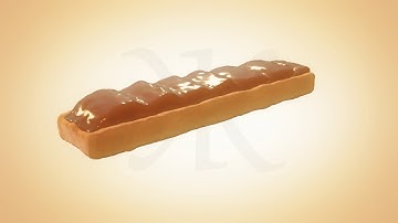 Houdini 17.5 - FlipFluid Sim - Cookie with Caramel and Chocolate