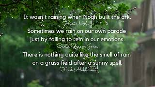 99 RAIN QUOTES