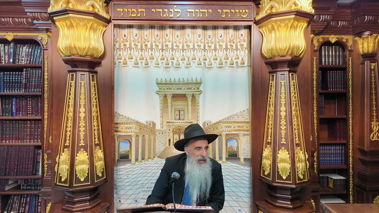 הרב מאיר דוד שמואלי - הלכות יום הכיפורים סימן תרי"ד - תרכ"ד