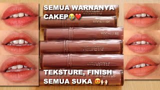 TERBARU ! FOCALLURE AIRY VELVET LIP CREAM SEMUA WARNA NUDE PEACH, PINK CAKEP 😍 | Maria Soelisty