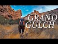 Backpacking Grand Gulch Utah Kane Gulch to Bullet Canyon