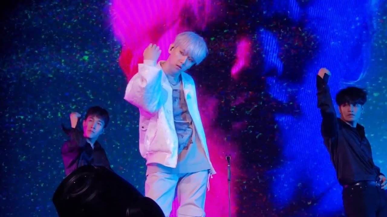 191115 Baekhyun Solo Betcha, UN Village @ SuperM 슈퍼엠 We Are The Future Live Atlanta Concert Fancam